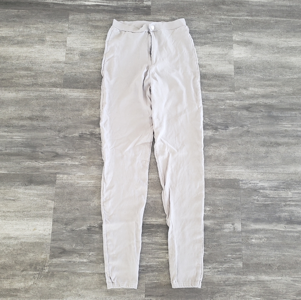 Grey Xtreme High Waisted Skinny Pocket Pant